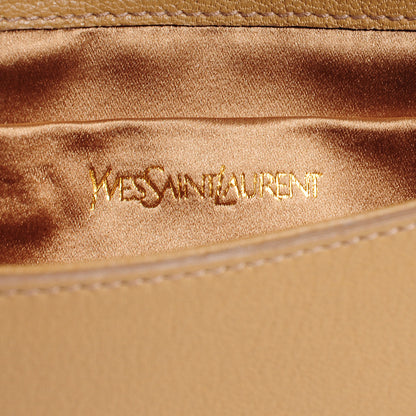 Saint Laurent Goatskin Small Belle de Jour Clutch Beige 6 of 8