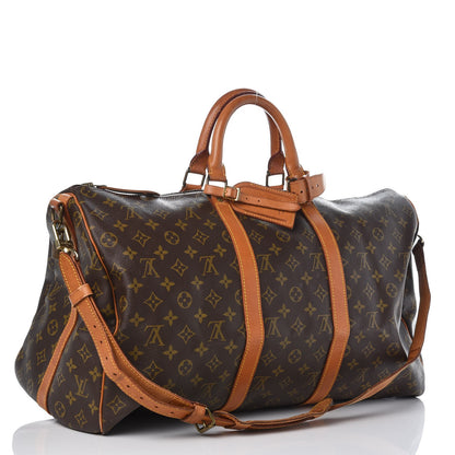 Louis Vuitton Monogram Keepall Bandouliere 50 4 of 22
