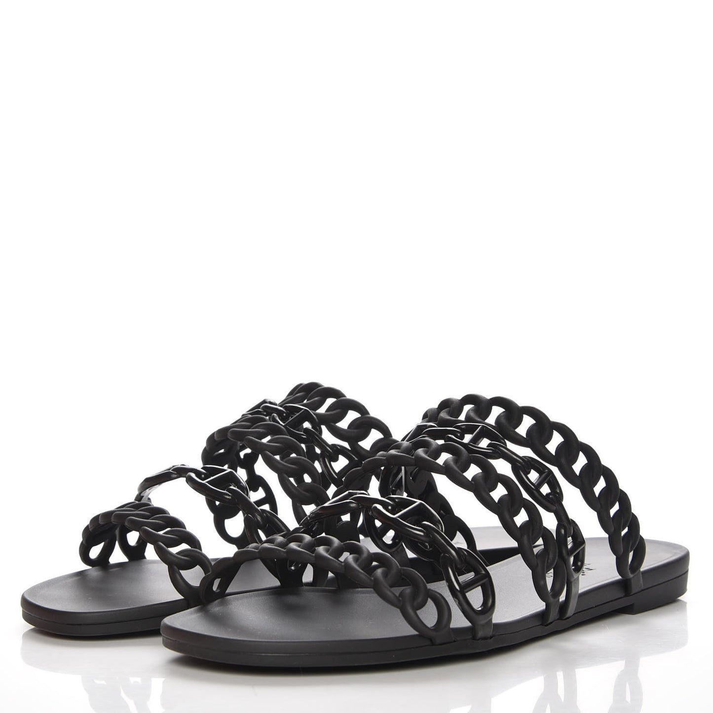 Chaine d'Ancre Nude Sandals 37 Black