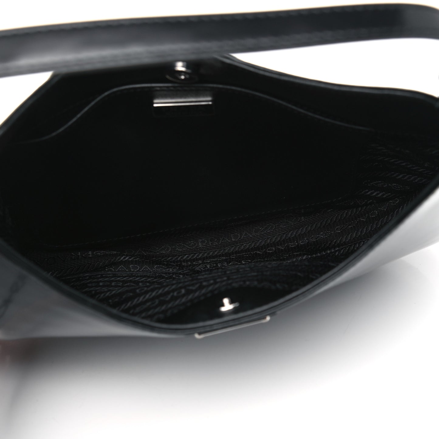 Spazzolato Cleo Shoulder Bag Black