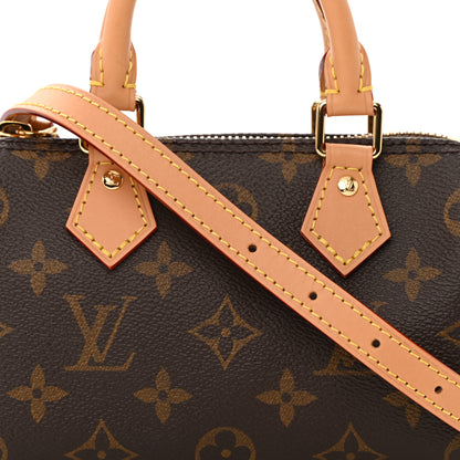 Louis Vuitton Monogram Nano Speedy Bandouliere 8 of 13