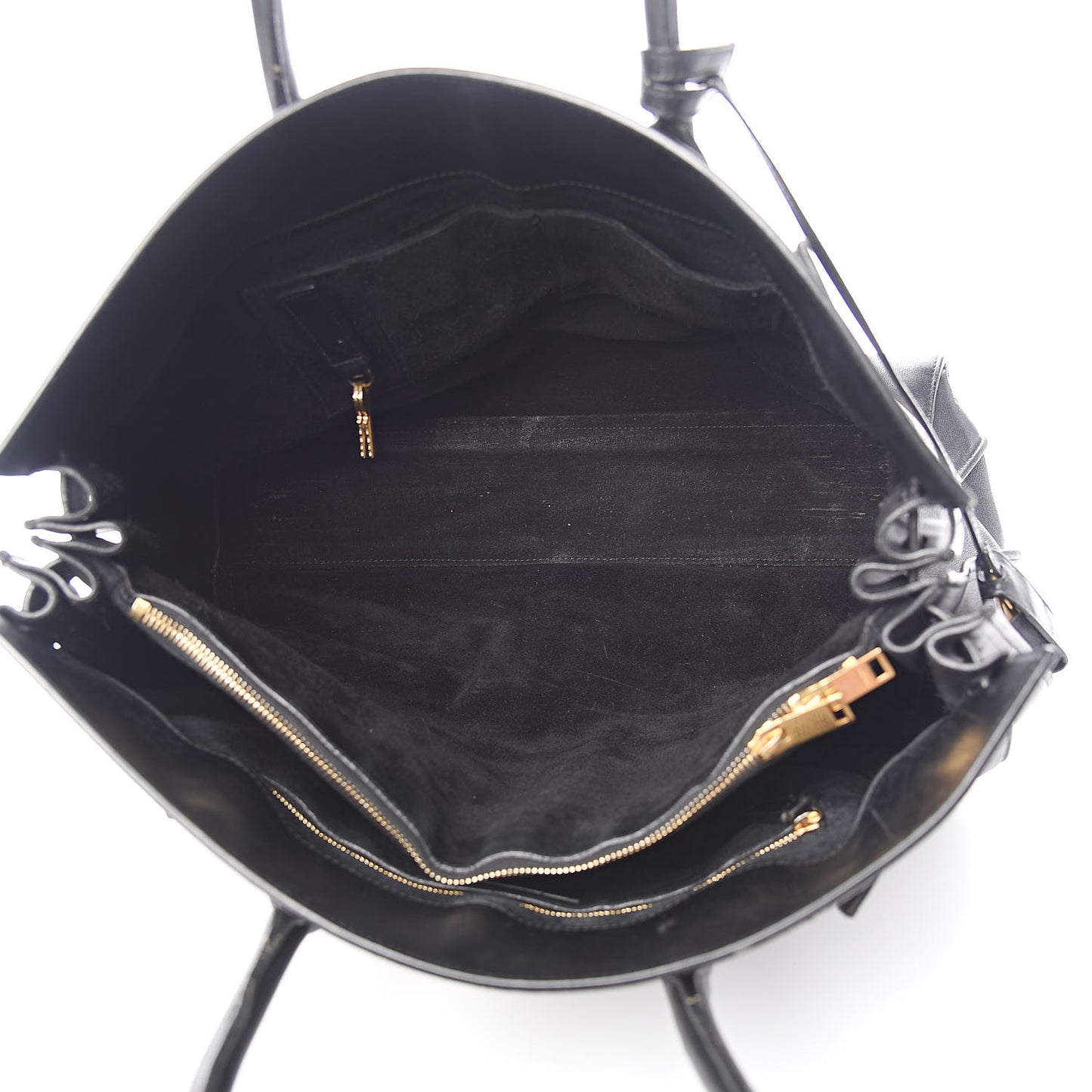 Calfskin Large Sac De Jour Carryall Black