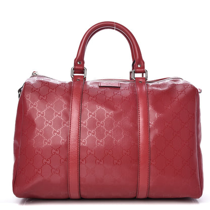 Gucci Imprime Monogram Medium Joy Boston Rose Blush 1 of 8