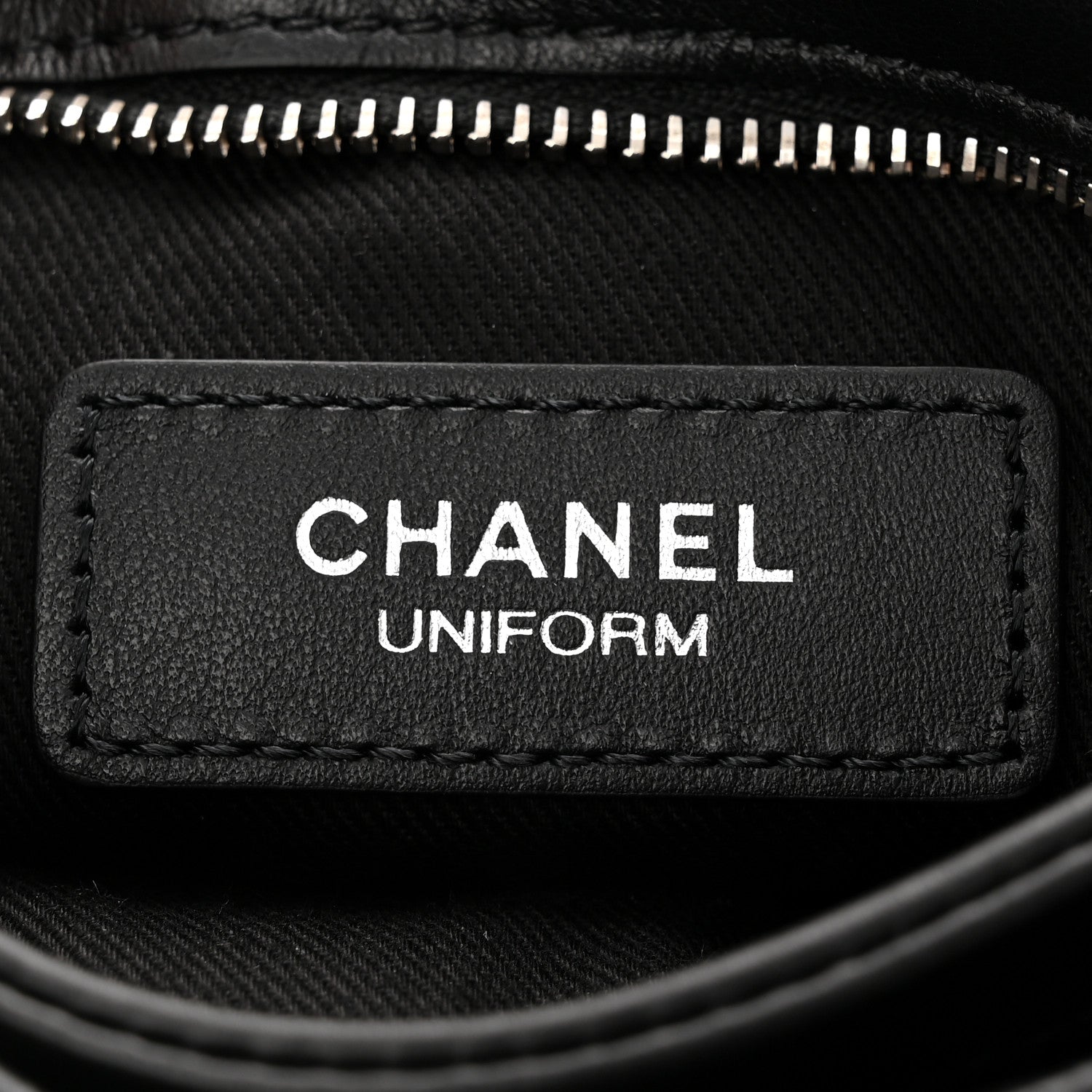 Chanel Lambskin Quilted Crossbody Bag Black 6 of 10