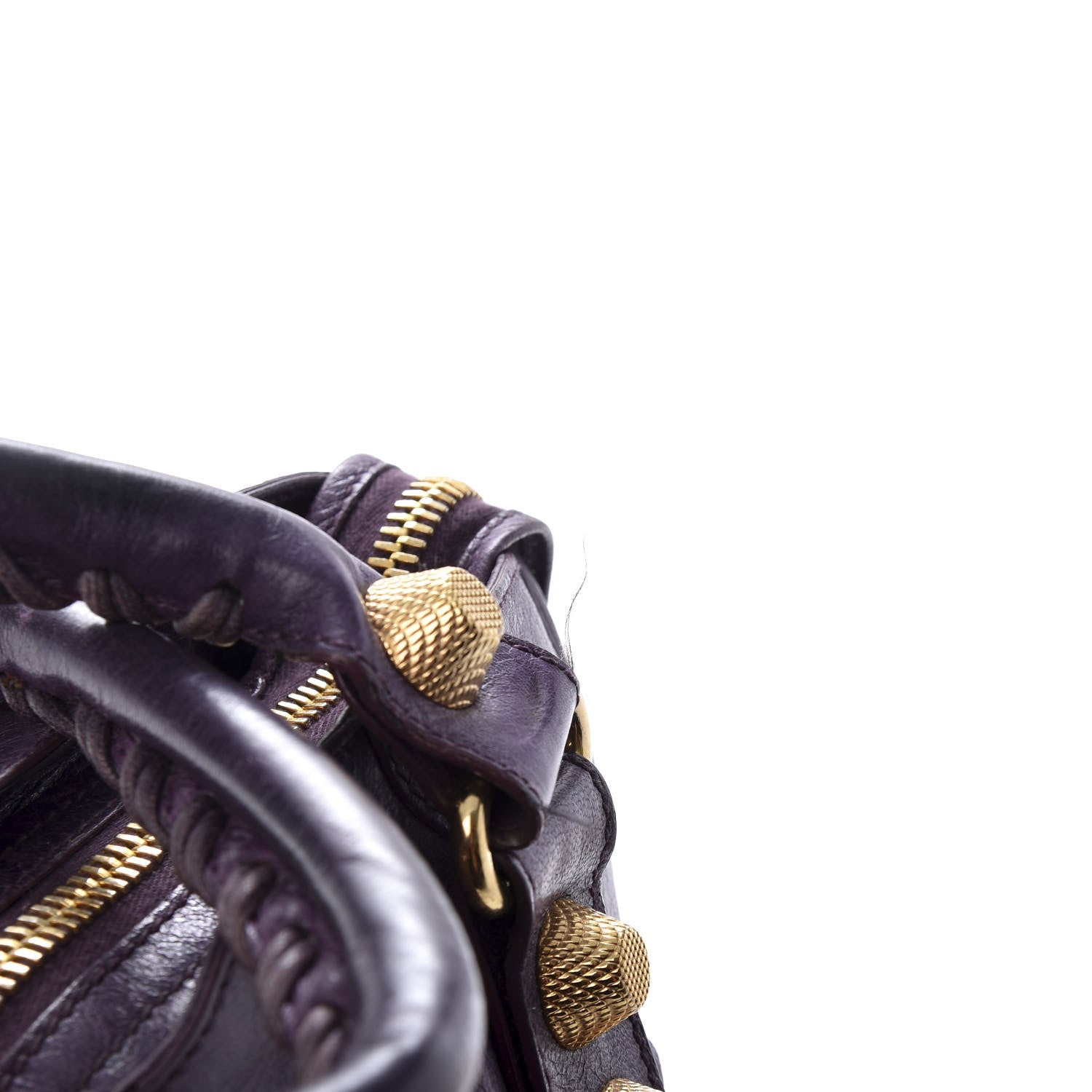Balenciaga Agneau Giant 21 Gold Hardware City Raisin 12 of 14