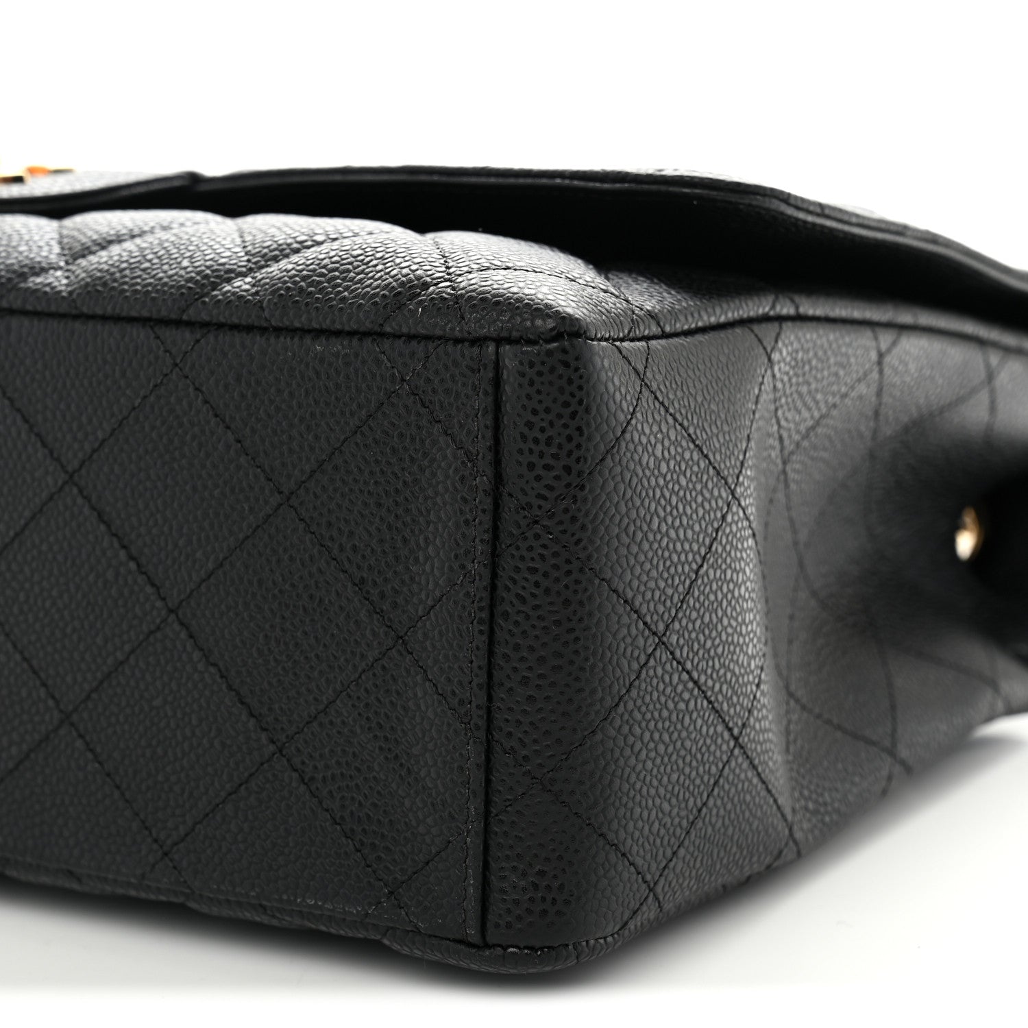 Chanel Caviar Maxi Single Flap Black 10 of 10