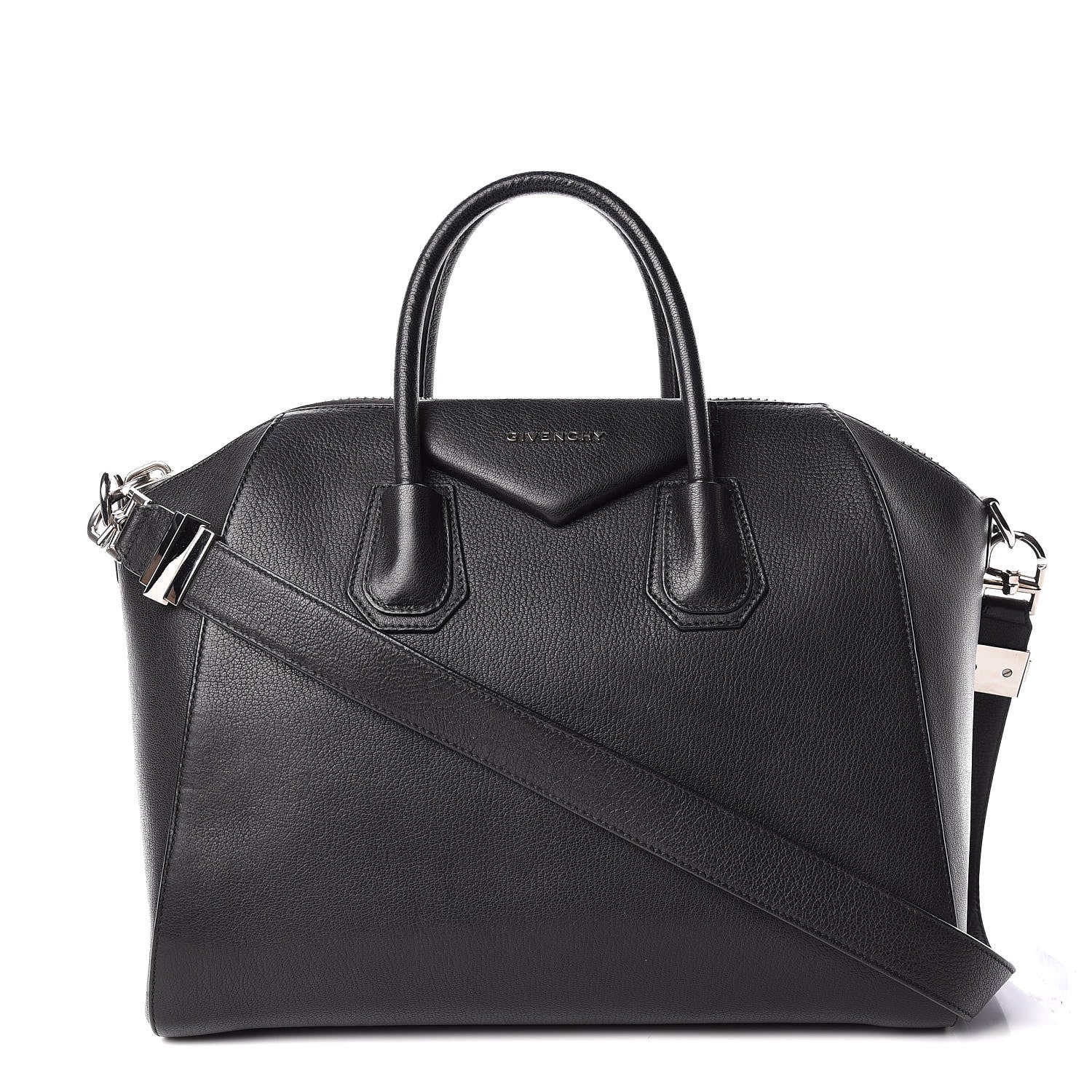 Givenchy Sugar Goatskin Medium Antigona Black 1 of 19
