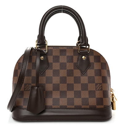 Louis Vuitton Damier Ebene Alma BB 1 of 10
