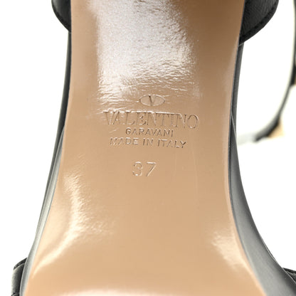 Valentino Garavani Calfskin Rockstud 35/75mm Platform Sandals 37 Black 9 of 12