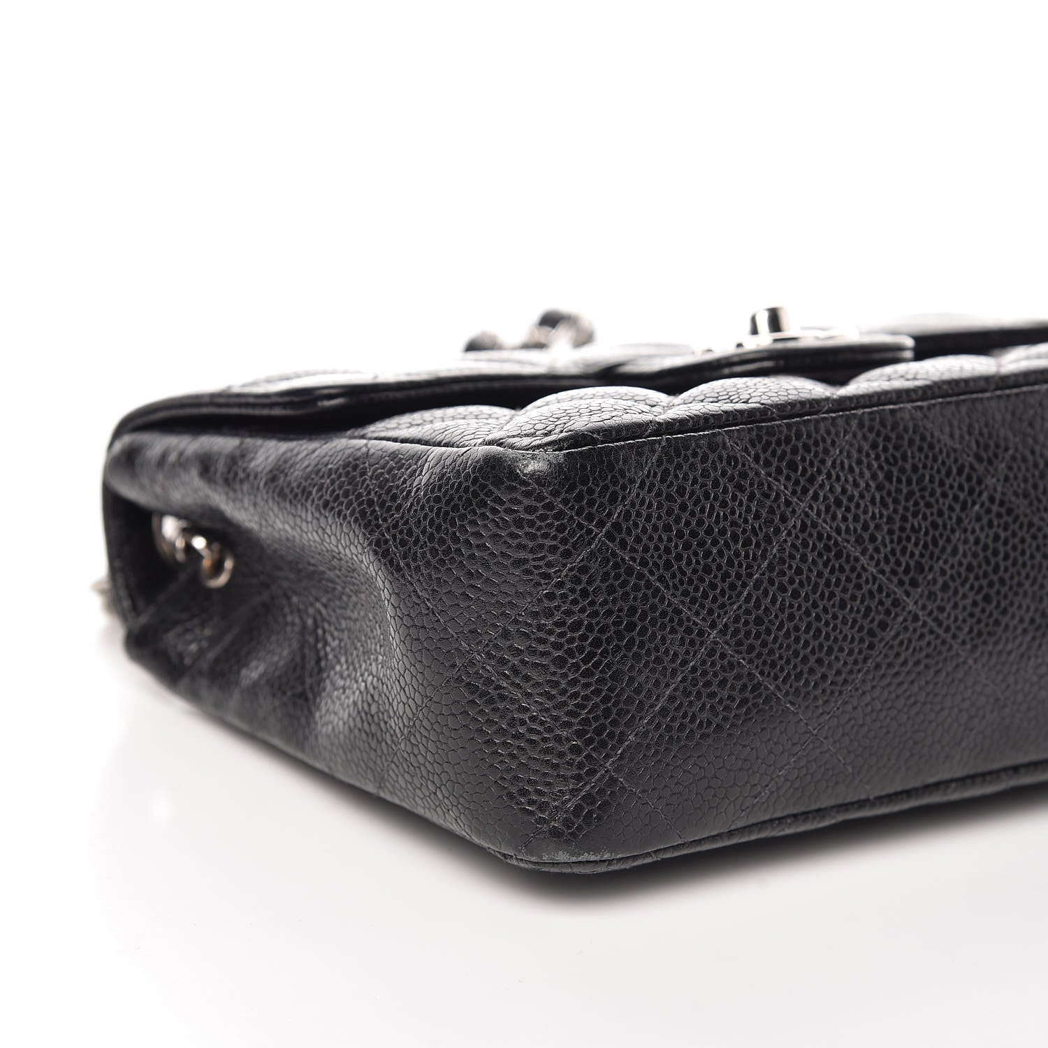 Chanel Caviar Quilted Mini Square Flap Black 5 of 10