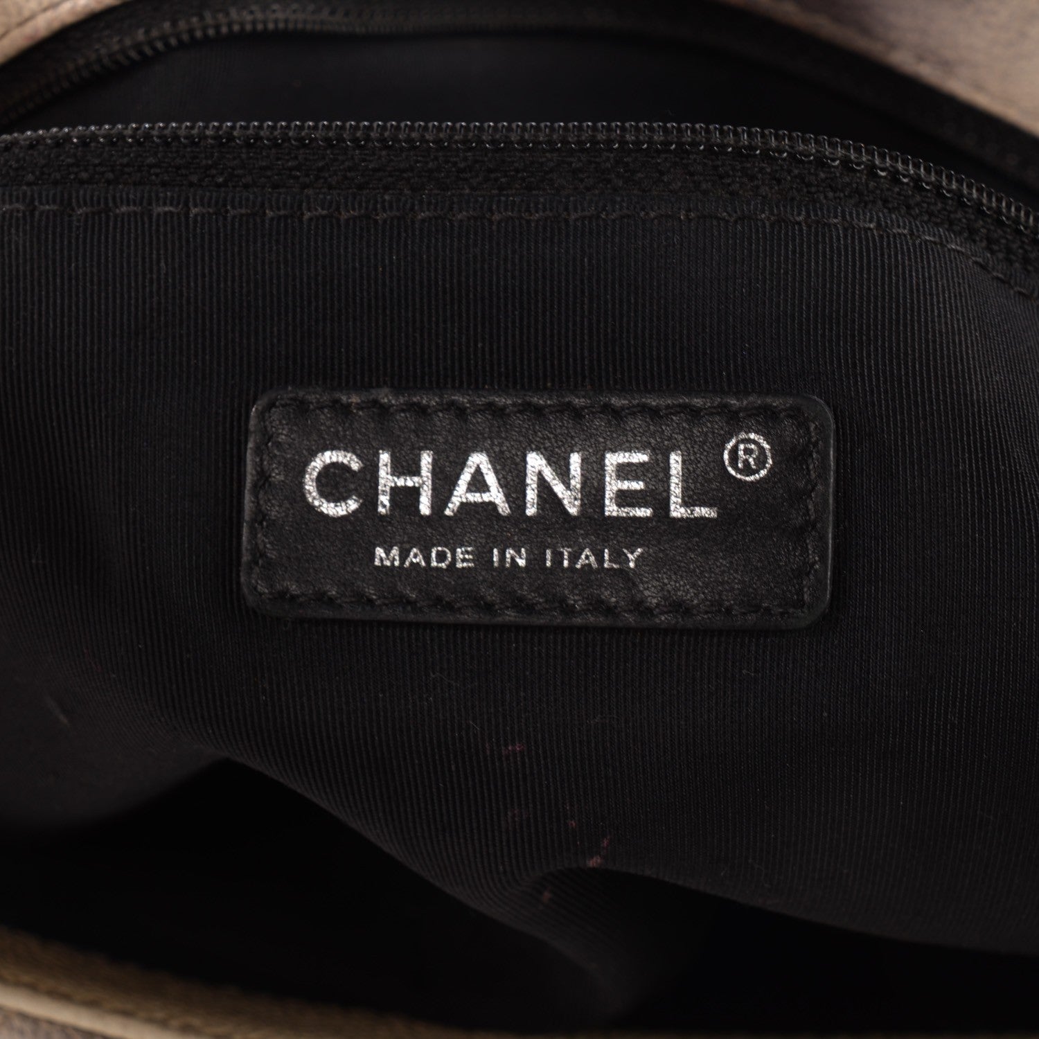 Chanel Caviar Ombre Quilted Jumbo Single Flap Grey 6 of 7