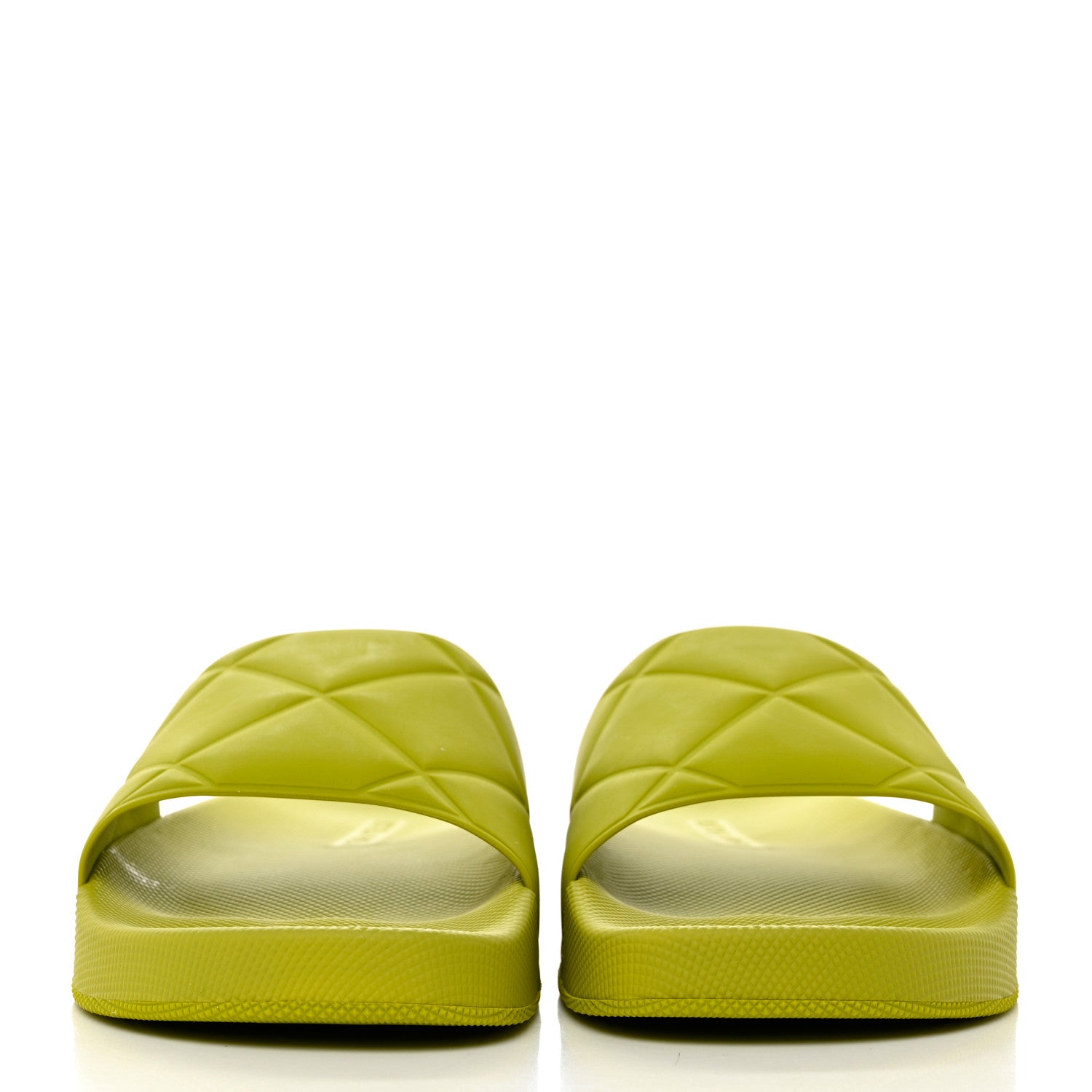 Bottega Veneta Rubber The Slider Sandals 40 Green 2 of 7