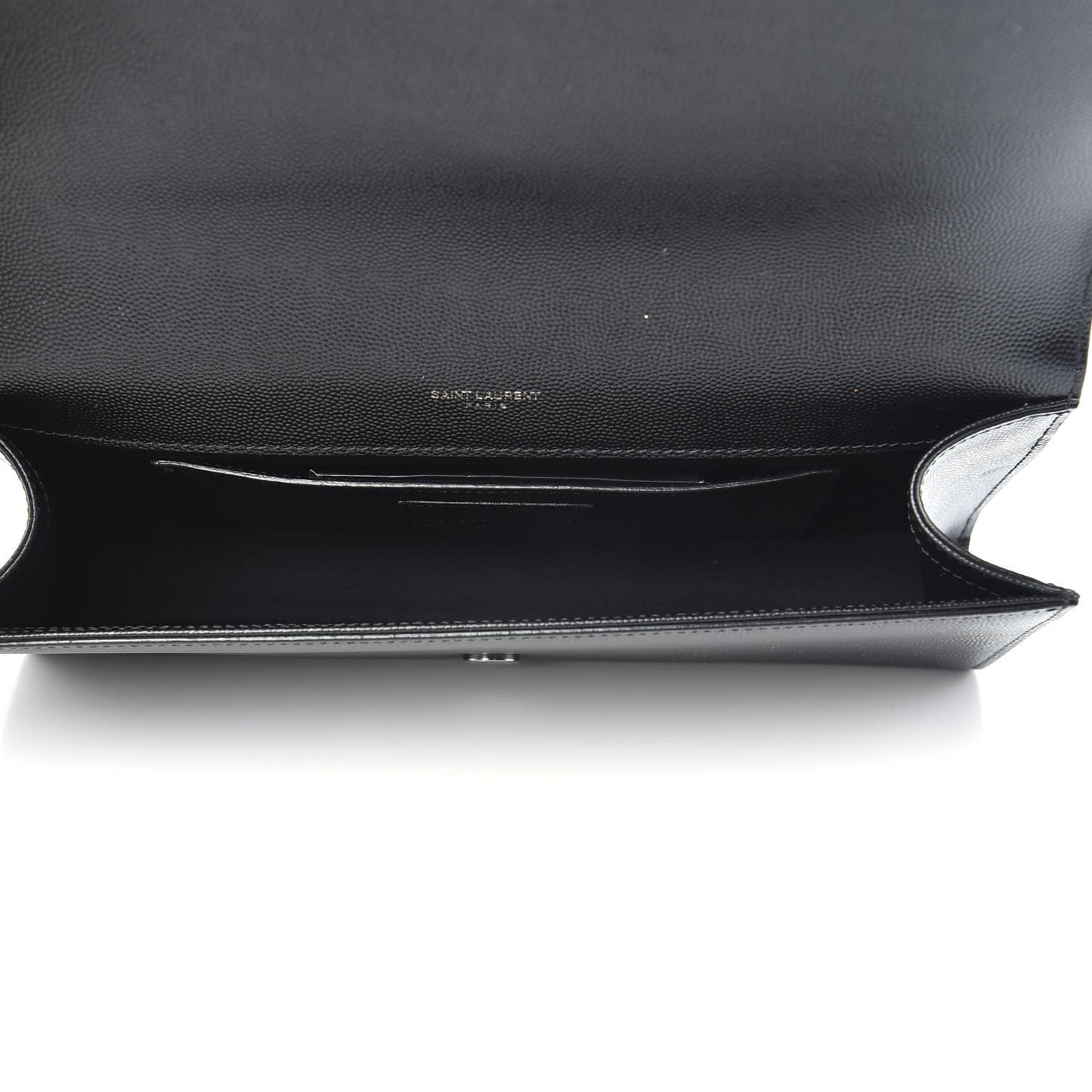 Grain De Poudre Monogram Cassandre Clutch Black