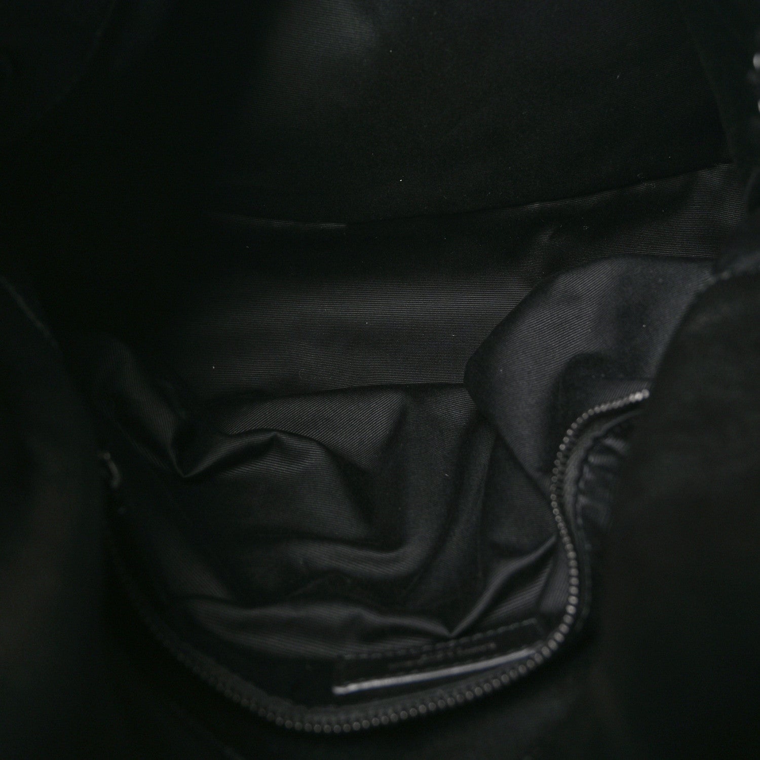 Saint Laurent Lambskin Quilted Monogram Monochrome Medium Loulou Puffer Chain Satchel Black 5 of 10