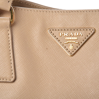 Prada Saffiano Lux Large Tote Cammeo 15 of 19