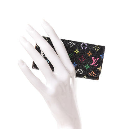 Louis Vuitton Monogram Multicolor Multicles 4 Key Holder Black Grenade 2 of 10