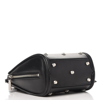 Alexander McQueen Calfskin Pearl Embellished Mini Heroine Black 4 of 9