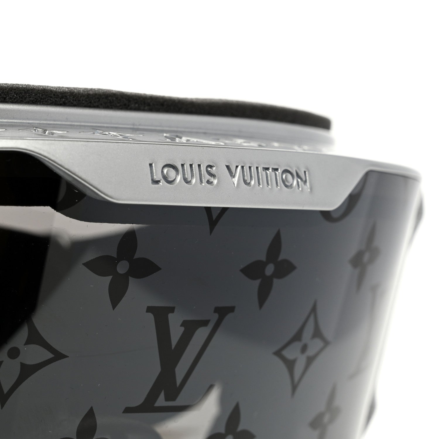 Louis Vuitton Acetate LV Snow Mask Silver 5 of 7