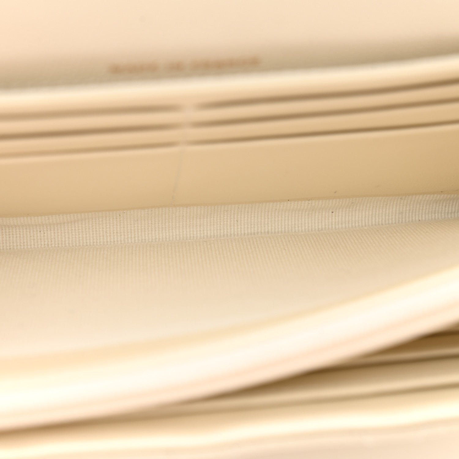 Chanel Caviar Quilted Large Gusset Flap Wallet White 5 of 13