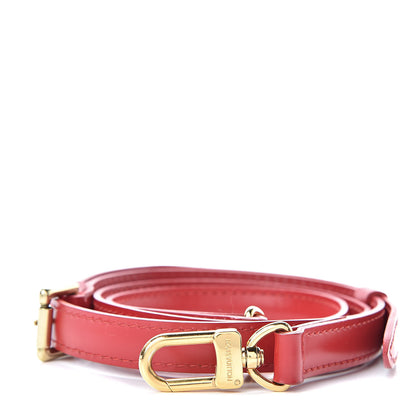 Louis Vuitton Calfskin Adjustable Shoulder Strap 16MM Coquelicot 1 of 4
