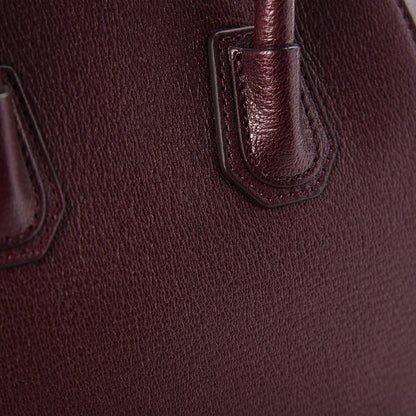 Givenchy Metallic Calfskin Mini Antigona Wine 10 of 10
