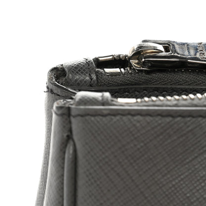Prada Saffiano Lux Colorblock Medium Galleria Double Zip Tote Marmo Nube 13 of 15