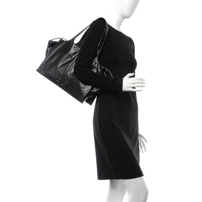 Celine Paperweight Calfskin Medium Tri-Fold Bag Black 2 of 8