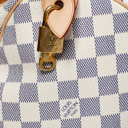 Louis Vuitton Damier Azur Speedy 30 6 of 12