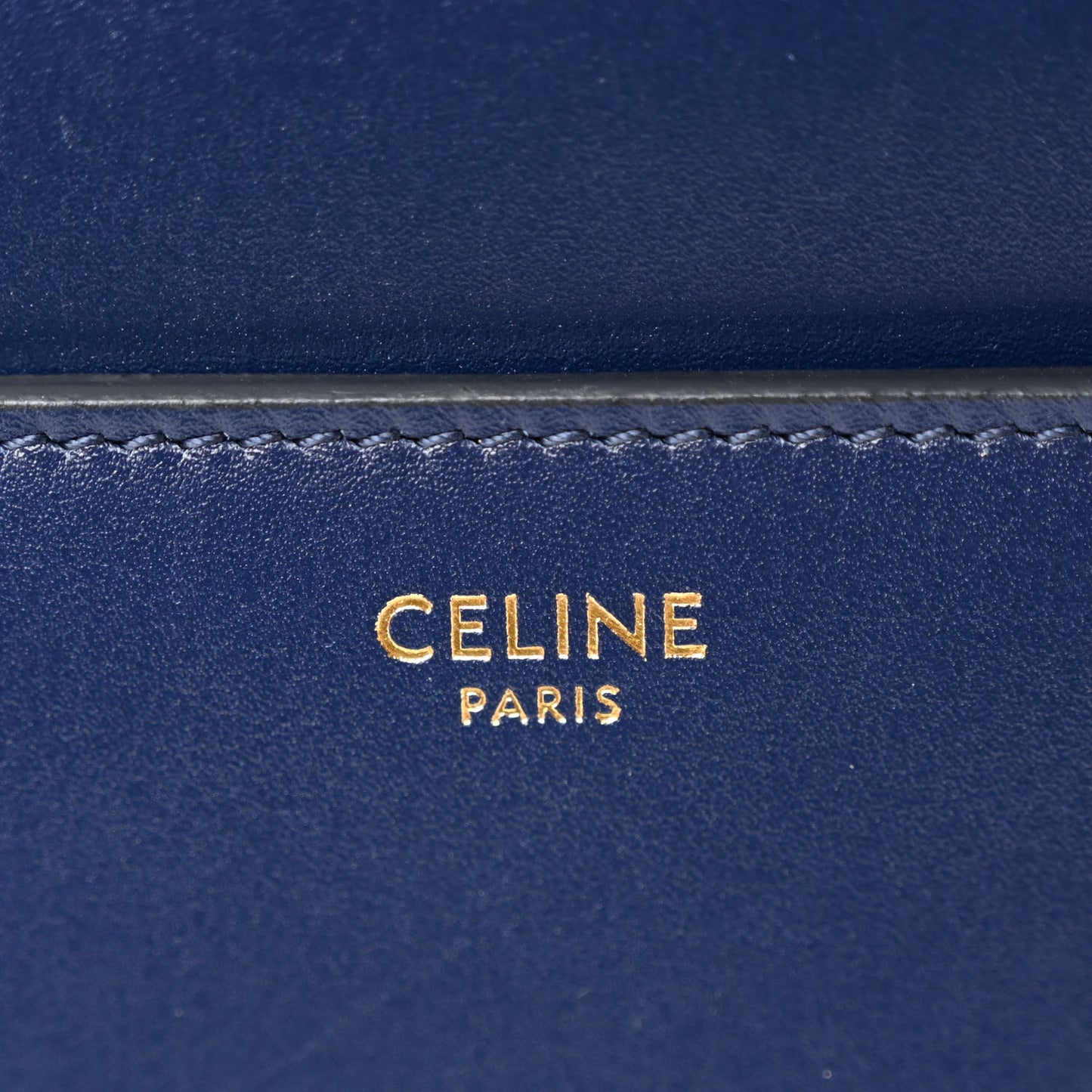Satinated Calfskin Medium 16 Top Handle Bag Midnight
