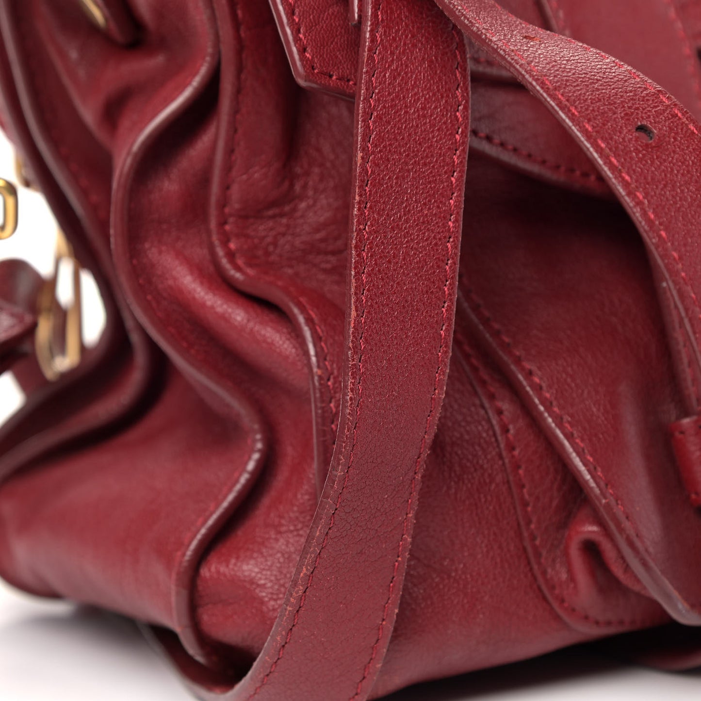 Lambskin Medium PS1 Satchel Chianti