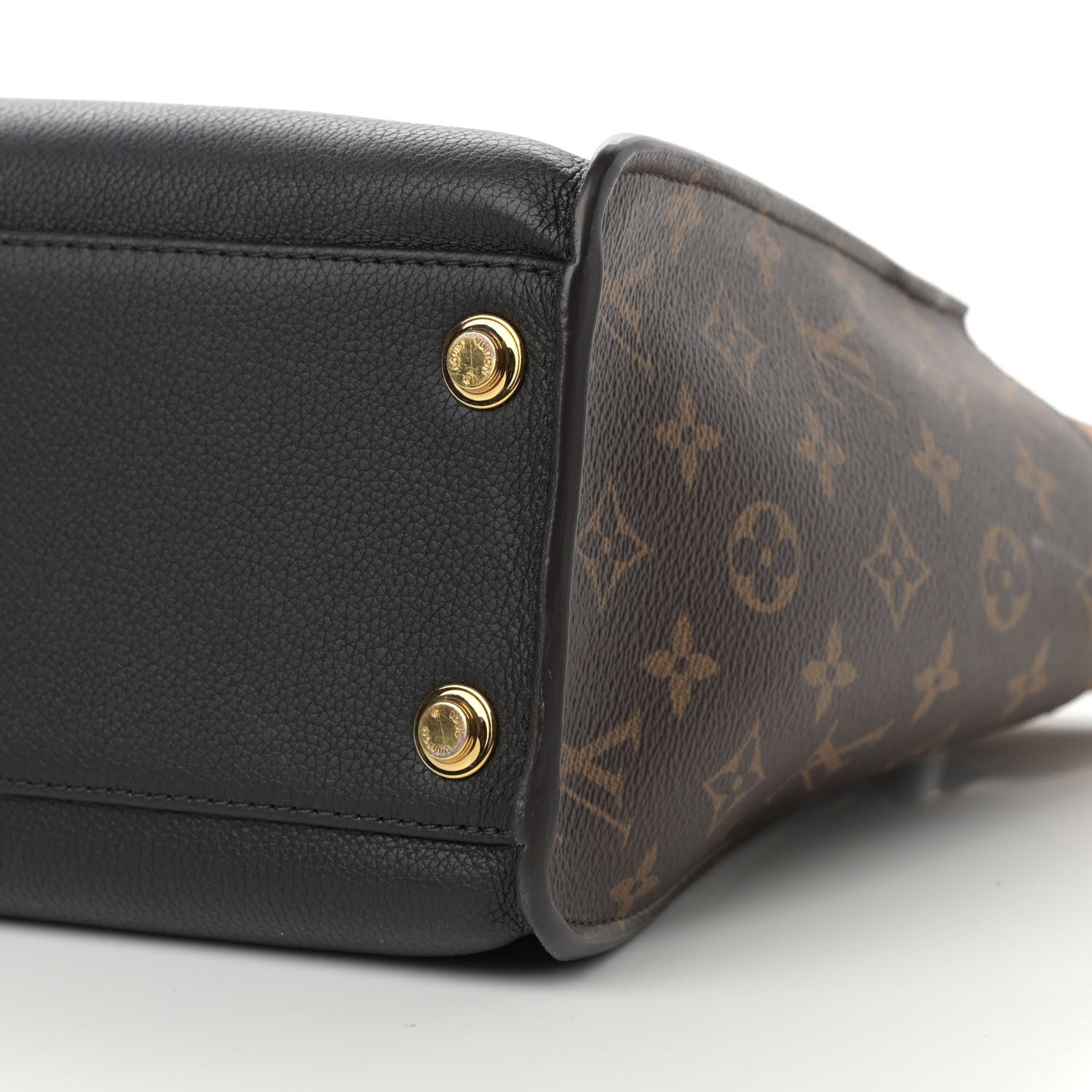 Louis Vuitton Calfskin Monogram On My Side Black 10 of 11