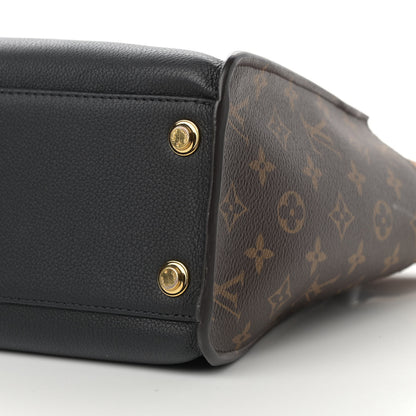 Louis Vuitton Calfskin Monogram On My Side Black 10 of 11