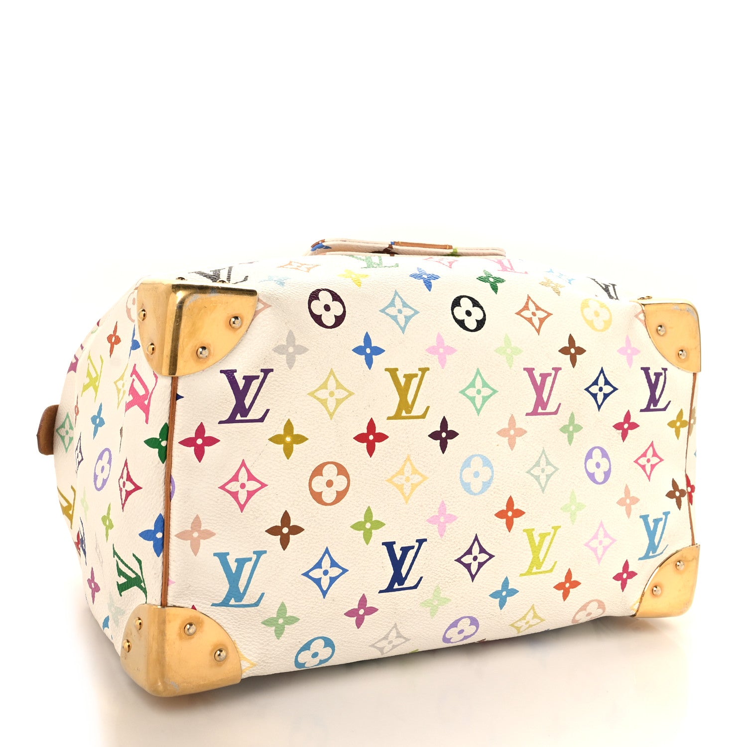 Louis Vuitton Monogram Multicolor Speedy 30 White 4 of 15