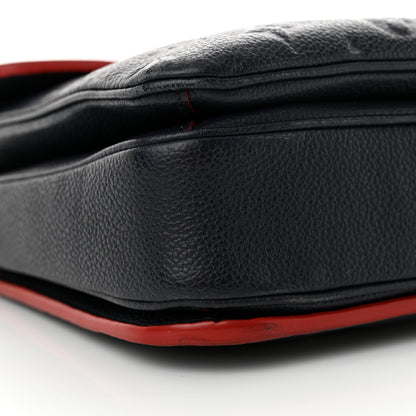 Louis Vuitton Empreinte Pochette Metis Marine Rouge 9 of 14