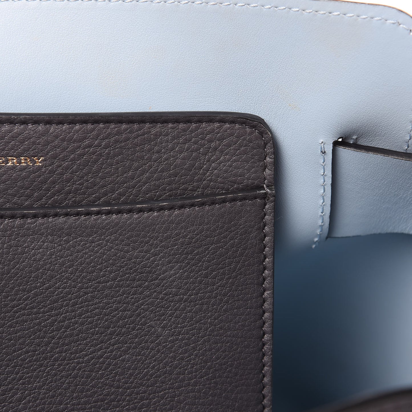 Soft Grain Calfskin Small Belt Bag Charcoal Grey
