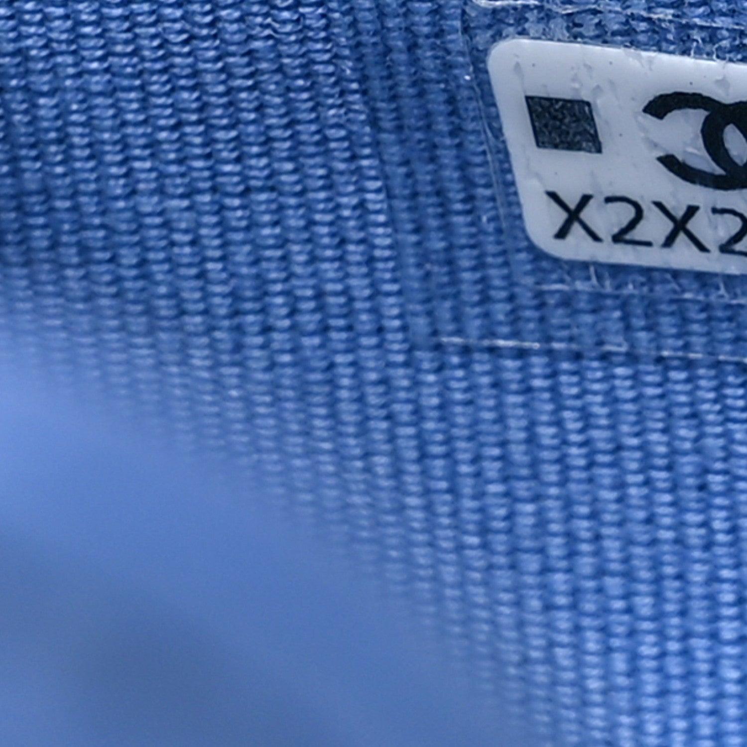 Chanel Caviar Quilted Flap Card Holder Wallet Blue 9 of 10