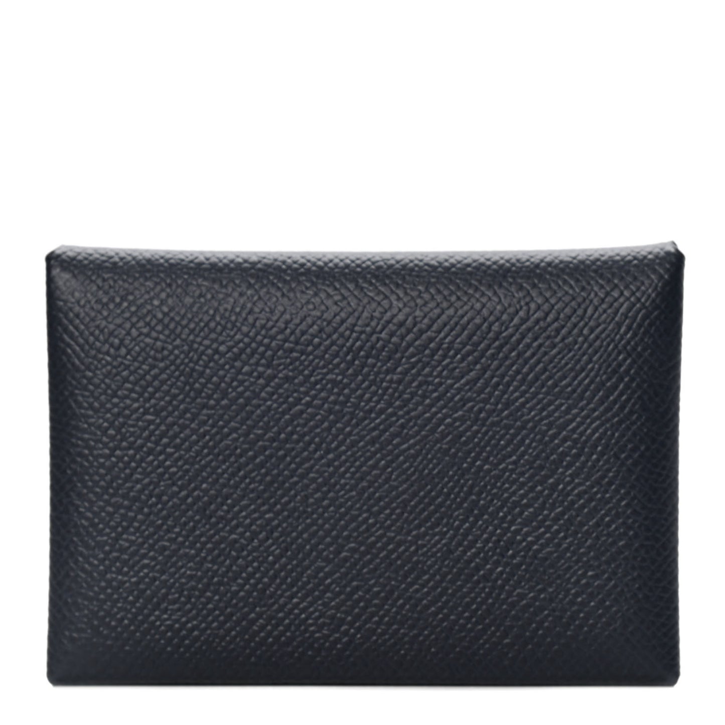 Epsom Calvi Duo Card Case Bleu Indigo