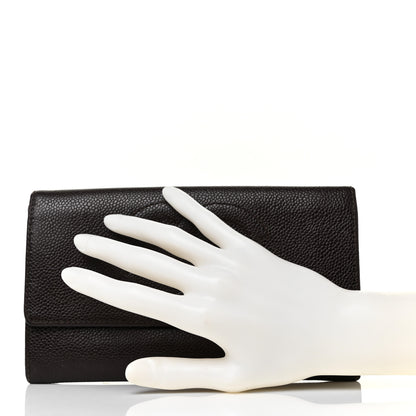 Chanel Caviar Timeless CC Flap Wallet Brown 2 of 9