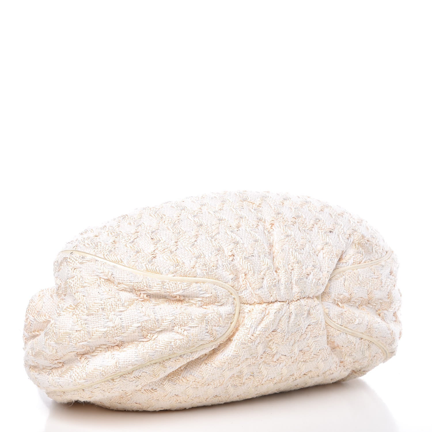 Chanel Tweed Boucle Knitting Bag Ivory 4 of 14