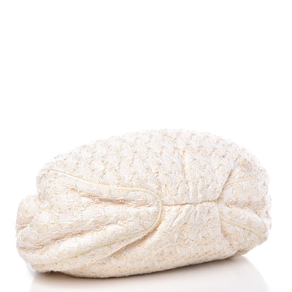 Chanel Tweed Boucle Knitting Bag Ivory 4 of 14