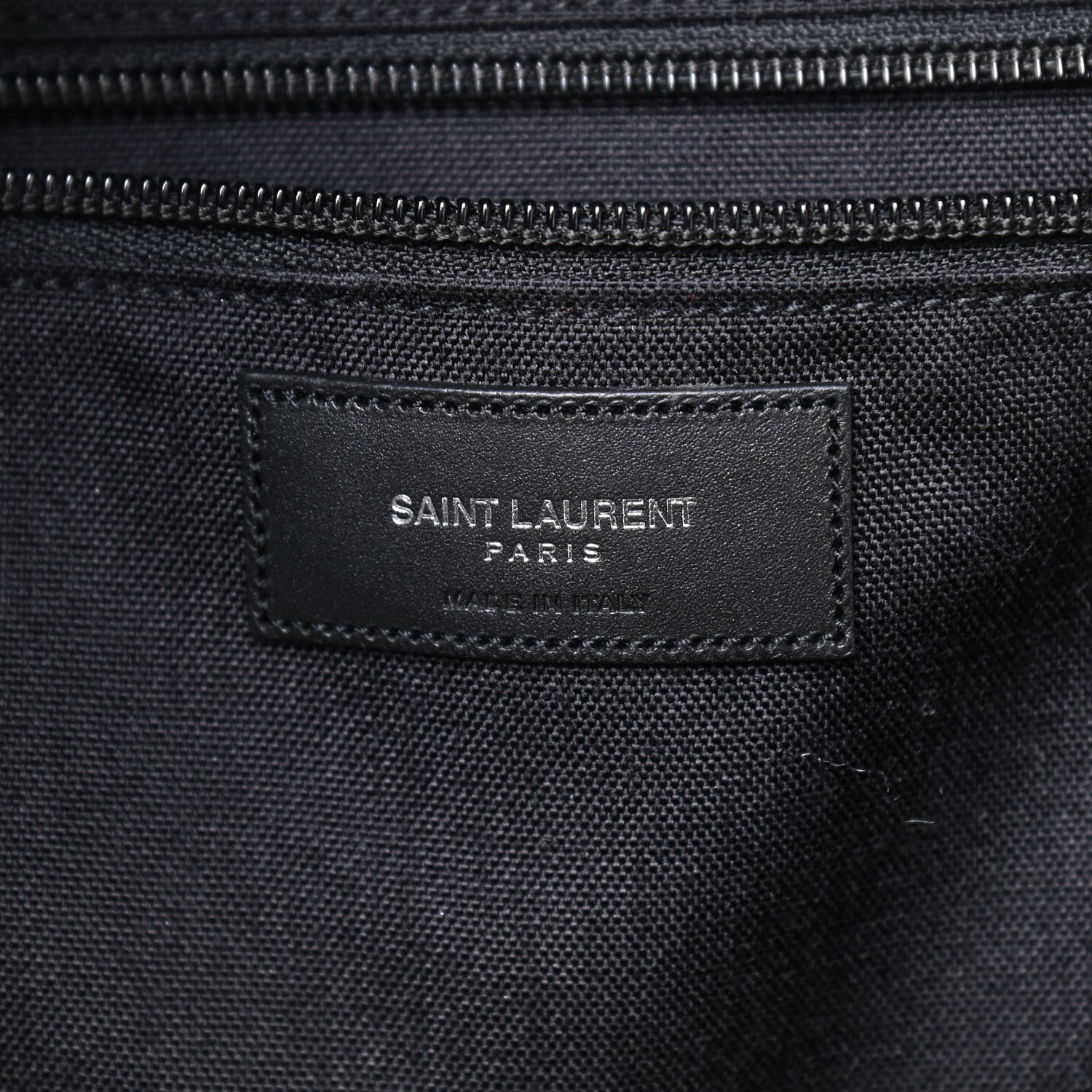 Saint Laurent Metallic Buffalo Star Hunting Backpack Silver Red 8 of 14