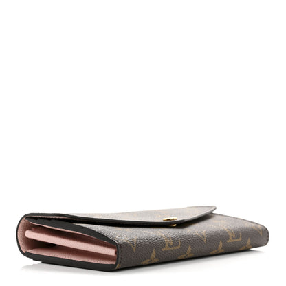Louis Vuitton Monogram Sarah Wallet NM Rose Ballerine 4 of 9