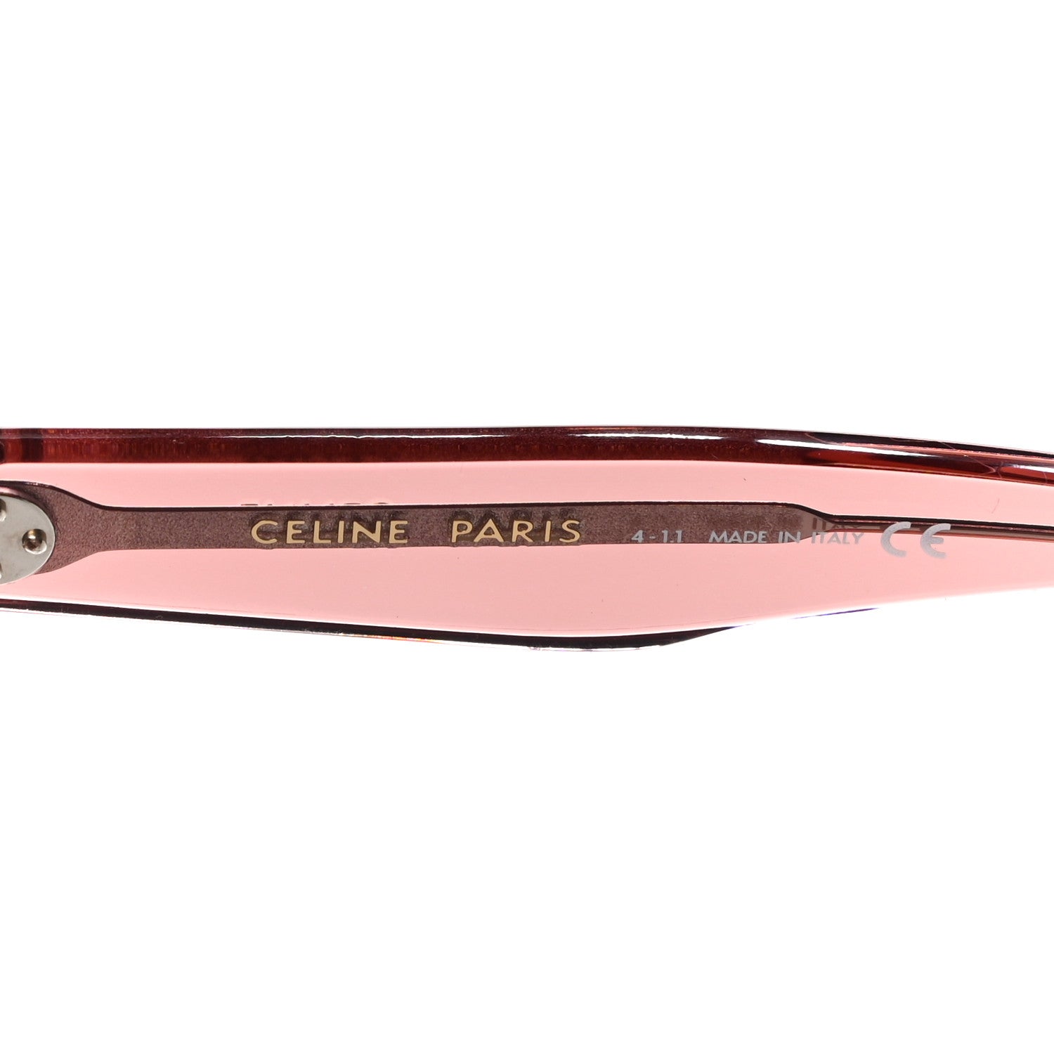Celine Acetate Sunglasses CL40182F Pink 5 of 7