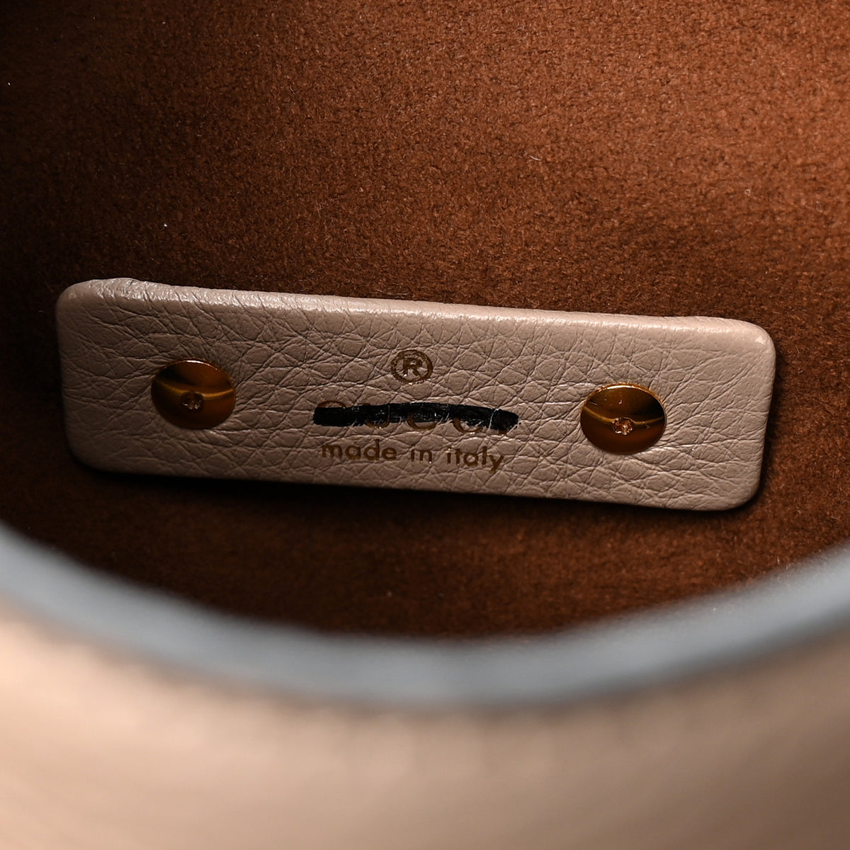Grained Calfskin Softbit Medium Shoulder Bag Taupe