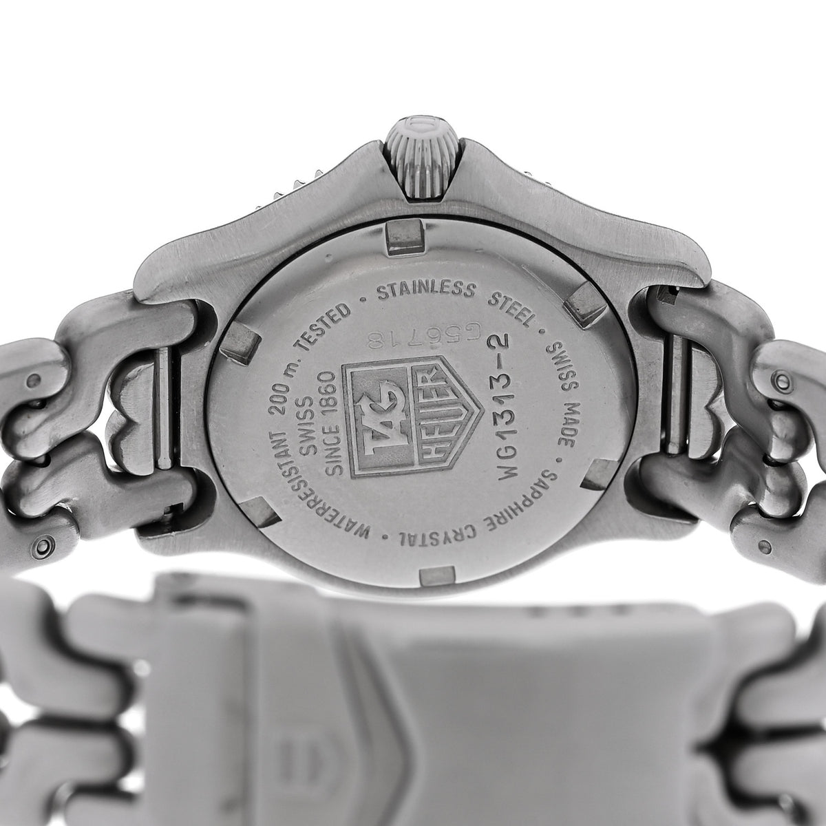Stainless Steel 28mm Professional 200M Quartz Watch Grey WK1313-2
