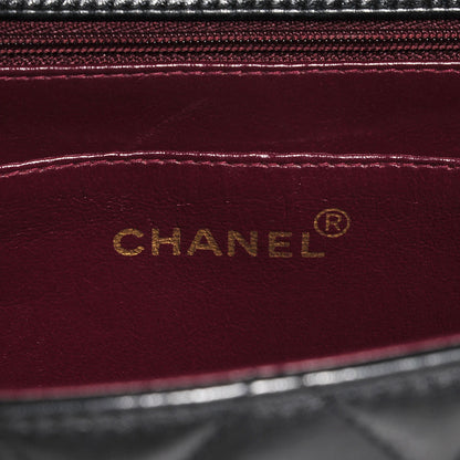 Chanel Lambskin Quilted XL Jumbo Flap Black 6 of 8