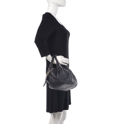 Fendi Nappa Nuvolata Spy Bowler Blueberry 2 of 13