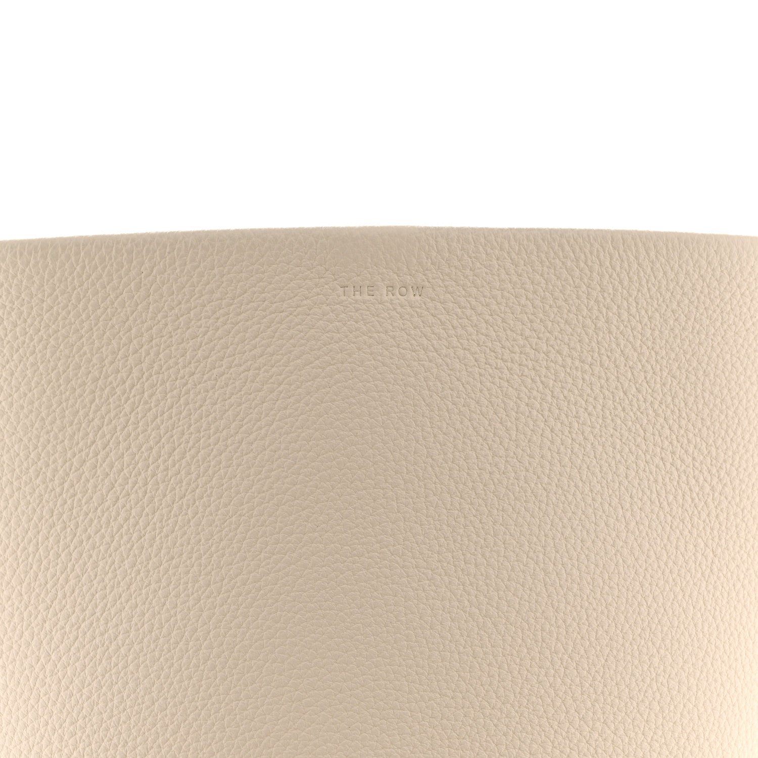The Row Grained Calfskin Small N/S Park Tote Ivory 7 of 9