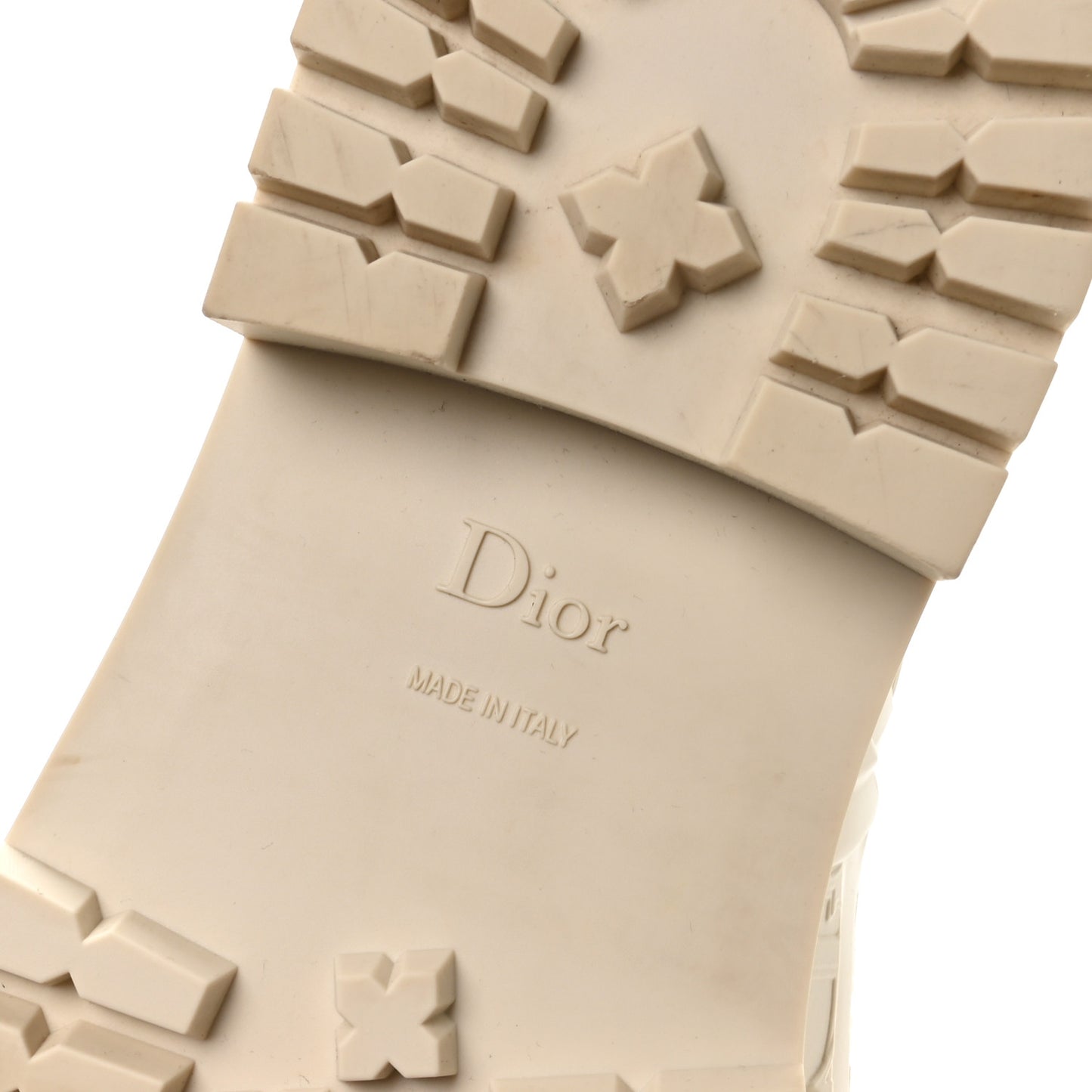 Oblique Rubber Diorcamp Boots 39 Off White