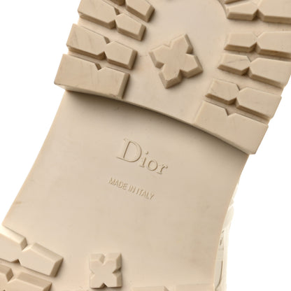 Christian Dior Oblique Rubber Diorcamp Boots 39 Off White 7 of 7